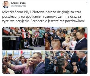 Andrzej Duda z wizytą w Wielkopolsce