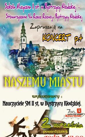 Bystrzyca Kłodzka: wyjątkowy koncert na jubileusz miasta