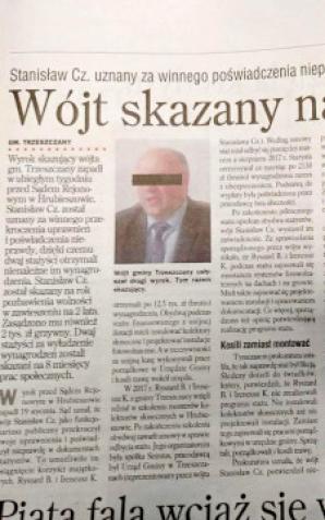 [VIDEO] Czy na straży przestępczej działalności wójta gminy Trzeszczany stoi Sąd Okręgowy w Zamościu?